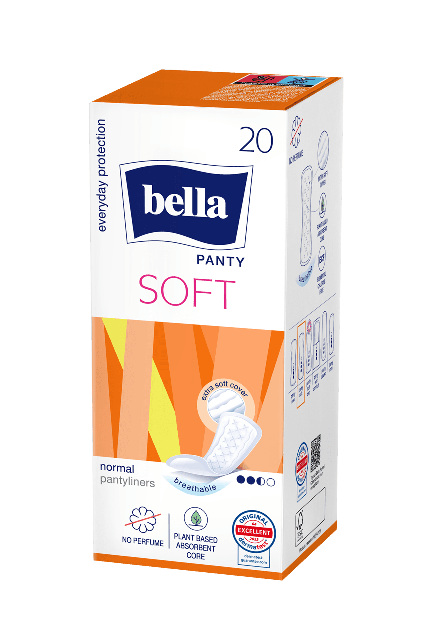 BELLA Panty Soft Slipové vložky 20 ks