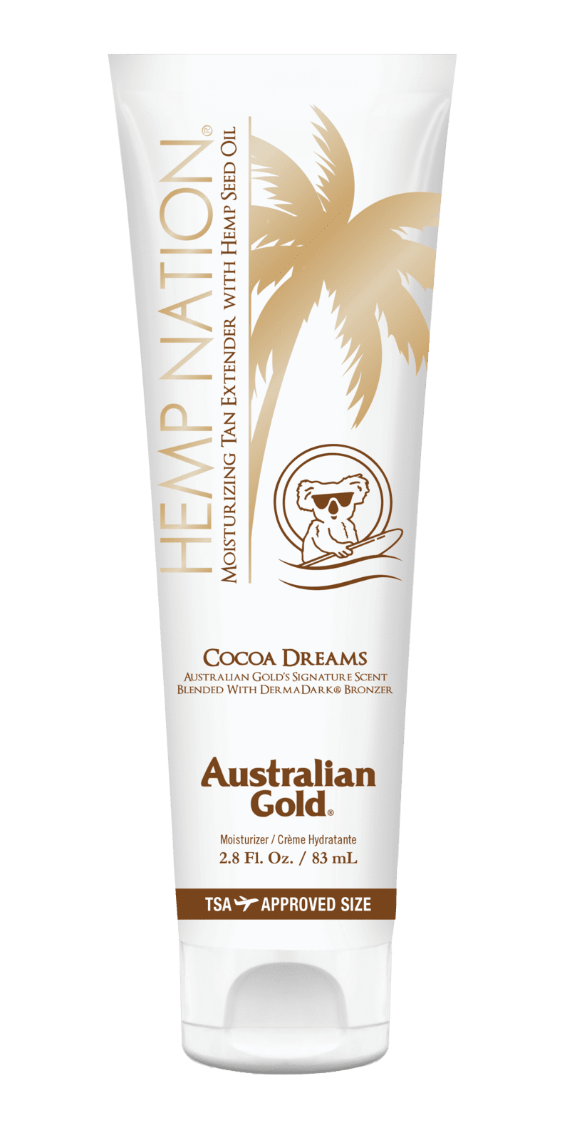 AUSTRALIAN GOLD Hemp Nation tělové mléko - Cocoa Dreams Travelsize 83 ml
