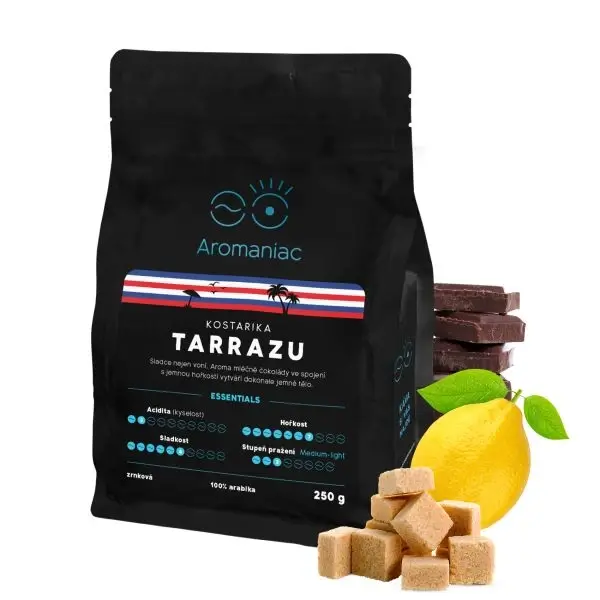 AROMANIAC Kostarika Tarrazu, zrnková 250 g