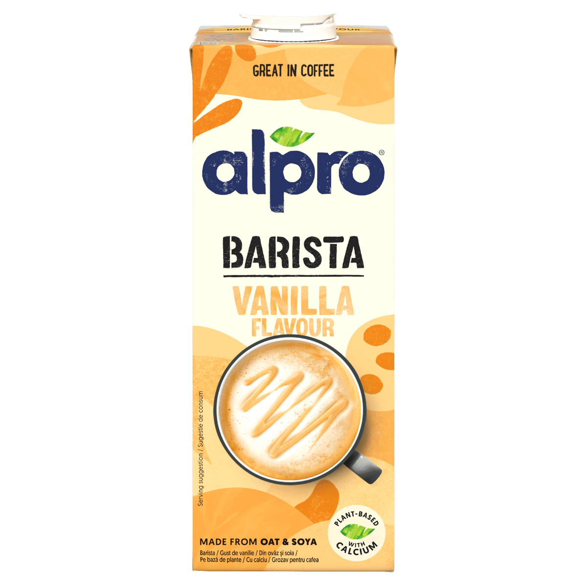 ALPRO Barista Ovesno-sójový nápoj s vanilkovou příchutí 1 l
