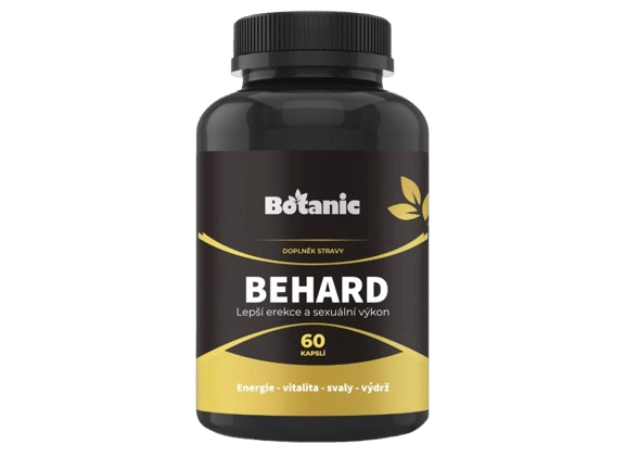 BOTANIC BeHard - Lepší erekce a sexuální výkon 60 kapslí