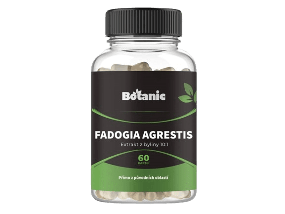 BOTANIC Fadogia agrestis - Extrakt z byliny 10:1, 60 kapslí
