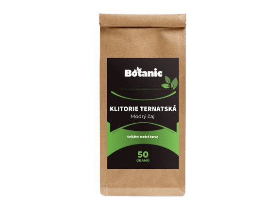 BOTANIC Klitorie ternatská - Modrý čaj 50 g