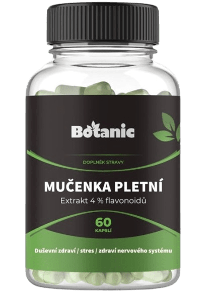 BOTANIC Mučenka pletní - Extrakt 4 % flavonoidů 60 kapslí