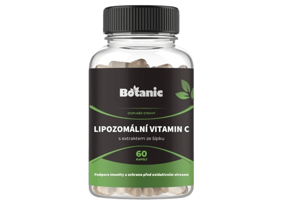 BOTANIC Lipozomální vitamín C s extraktem šípku 60 kapslí