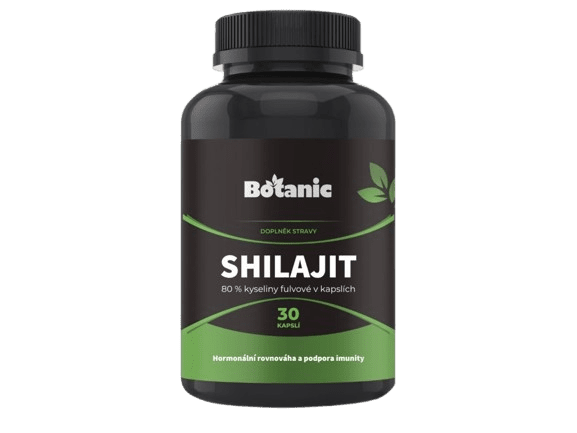 BOTANIC Shilajit - 80 % kyseliny fulvové 30 kapslí