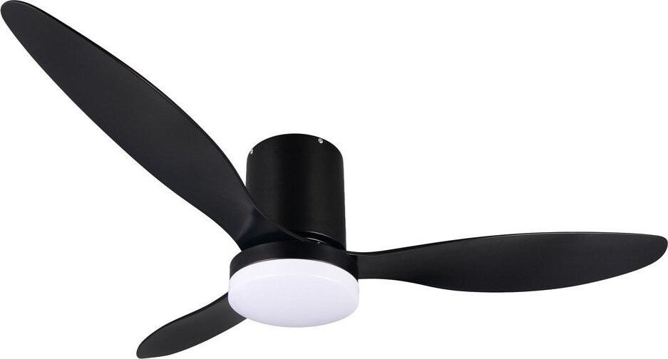 Matně černé LED stropní svítidlo ø 132 cm Göteborg – Reality