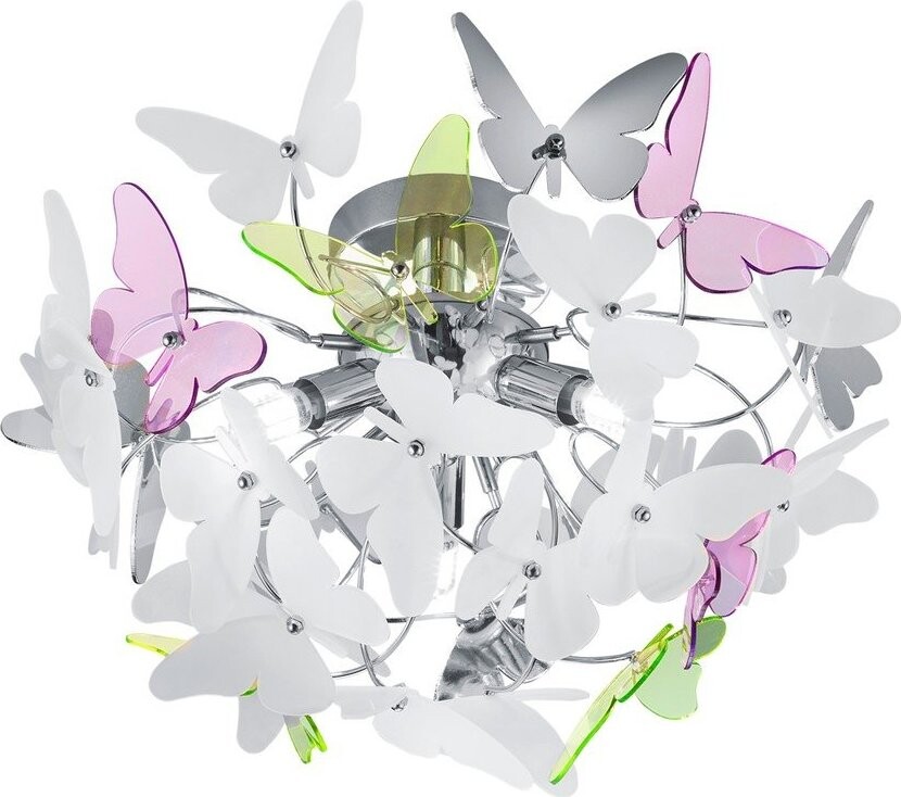 Dětské svítidlo s plastovým stínidlem ø 45 cm Butterfly – Reality