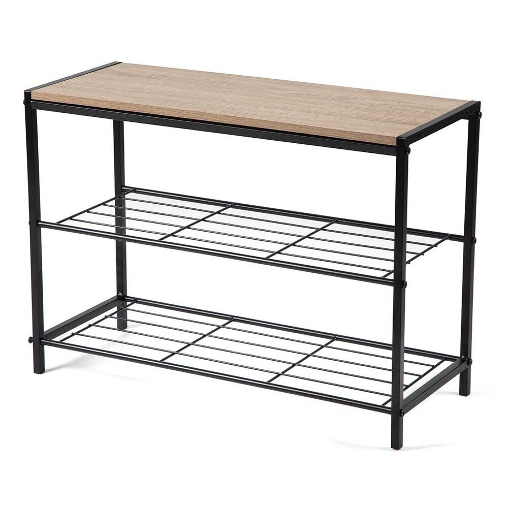 Černý ocelový botník 63x44x30 cm Asten – Bonami Essentials