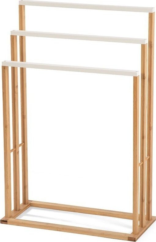 Bambusový stojan na ručníky v přírodní barvě Nivo – Bonami Essentials