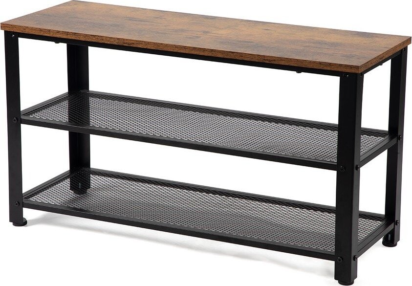 Černý ocelový botník 80x45x30 cm Arne – Bonami Essentials