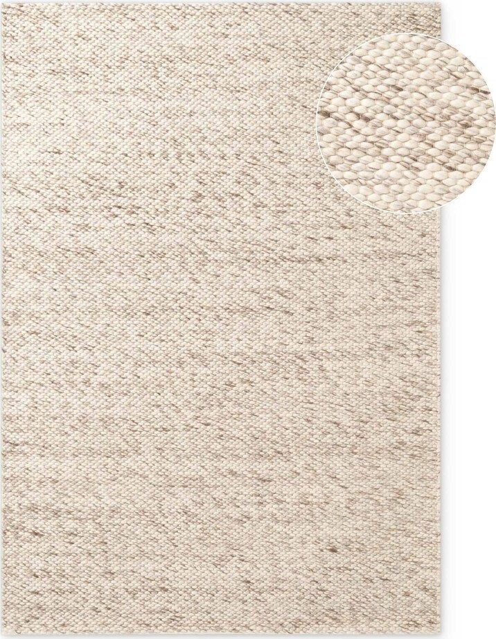 Béžový/v přírodní barvě ručně tkaný vlněný koberec 200x290 cm Lyon Beans – Elle Decoration
