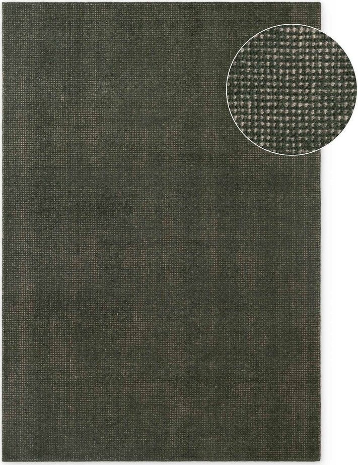 Tmavě zelený ručně tkaný vlněný koberec 200x300 cm Greenwich – Ted Baker