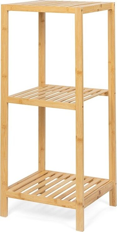 Bambusový koupelnový regál v přírodní barvě 37x83 cm Skaren – Bonami Essentials
