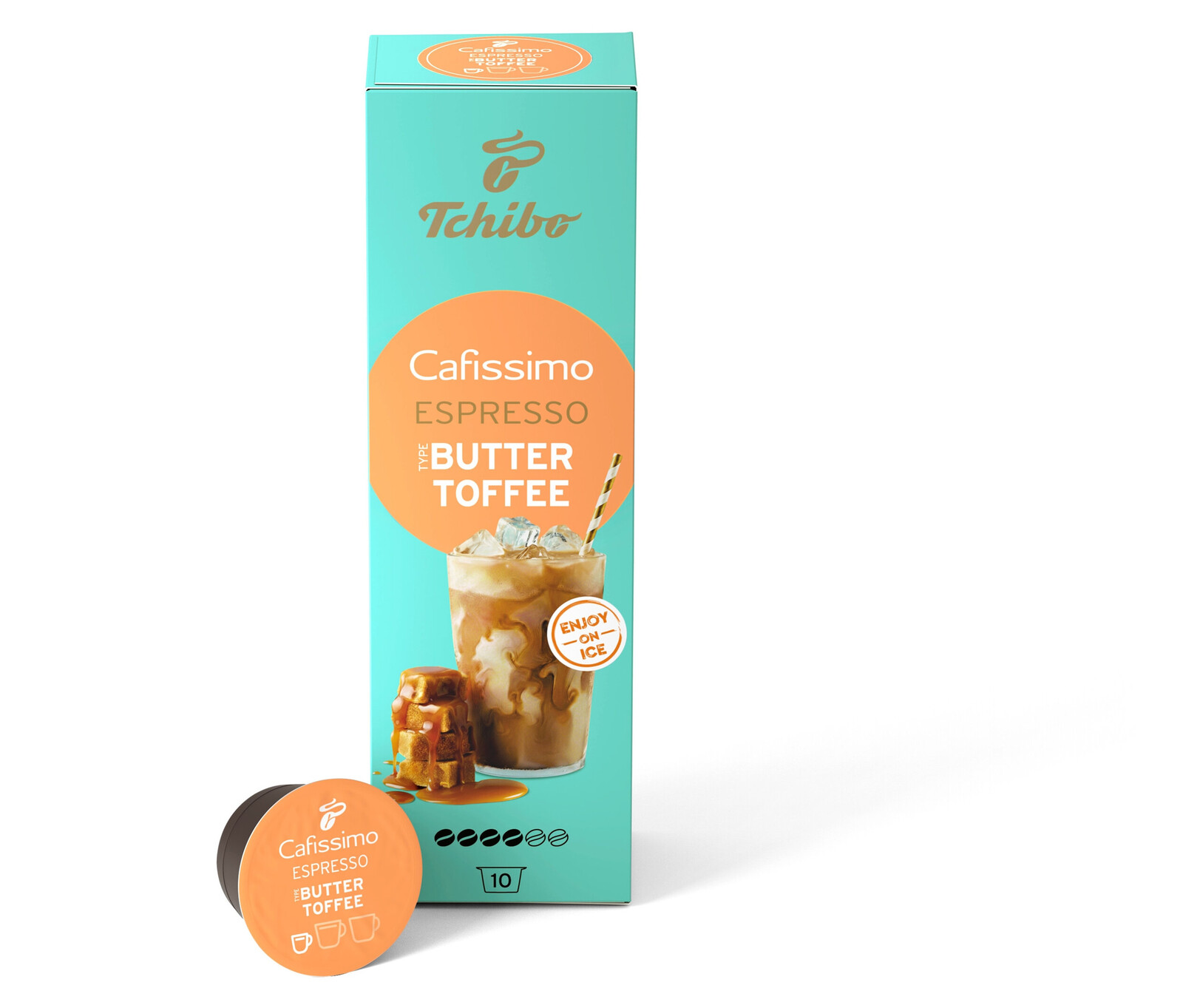 Cafissimo Flavoured Espresso - Buttertoffee 10 kapslí - Intenzita: 4/6