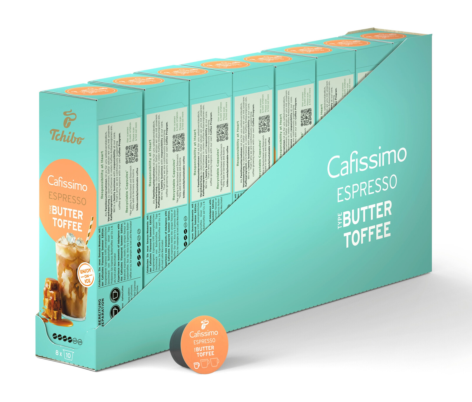 Cafissimo Flavoured Espresso - Buttertoffee 80 kapslí - Intenzita: 4/6