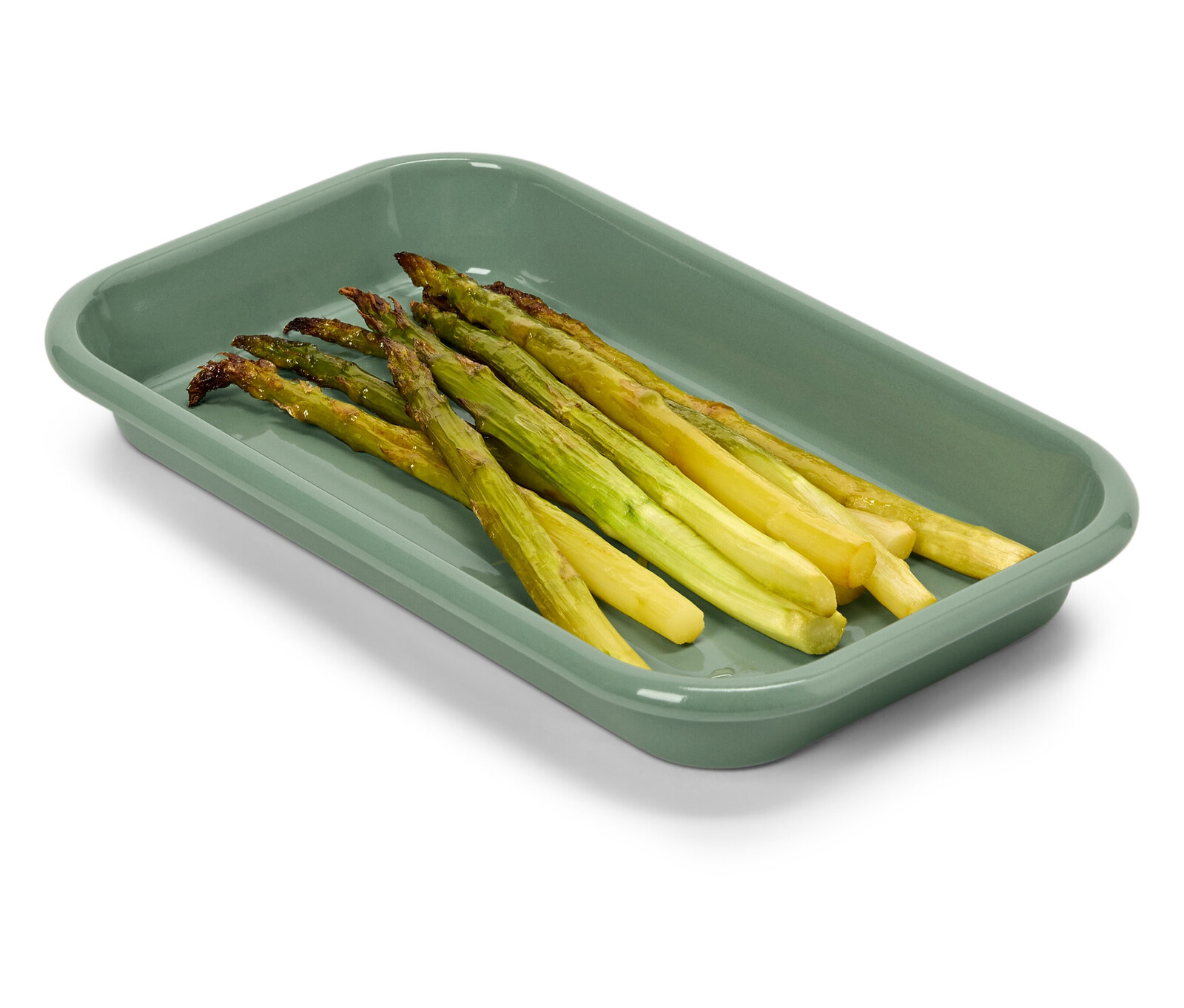 Tchibo - Smaltovaná miska - barva: zelená