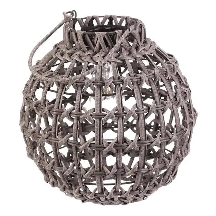 Autronic Solární zahradní lucerna LED - PLA105-M šedá