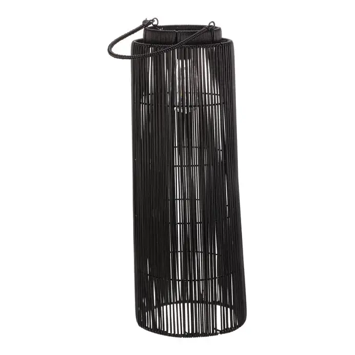 Autronic Solární zahradní lucerna LED - PLA106-L šedo/černá