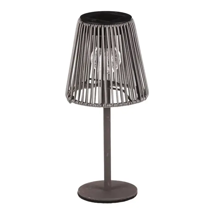 Autronic Solární venkovní lampička LED - PLA107 GREY