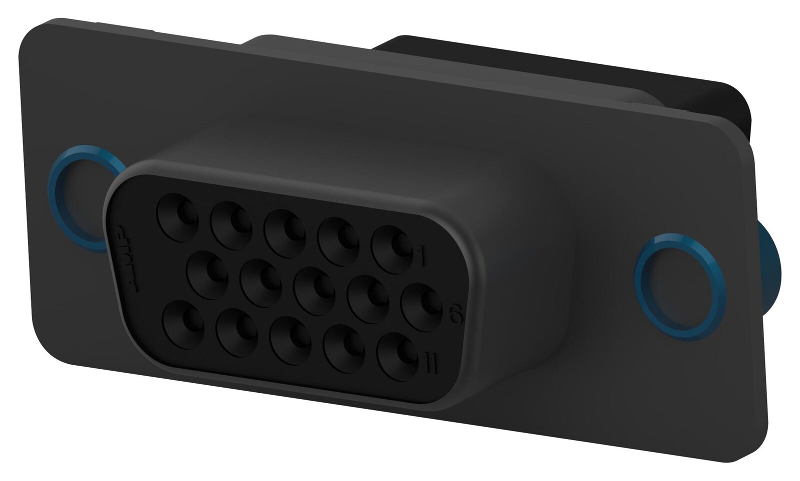 Te Connectivity - Amp 1658690-1 D-Sub Housing, Rcpt, 15Ways, 1, Steel