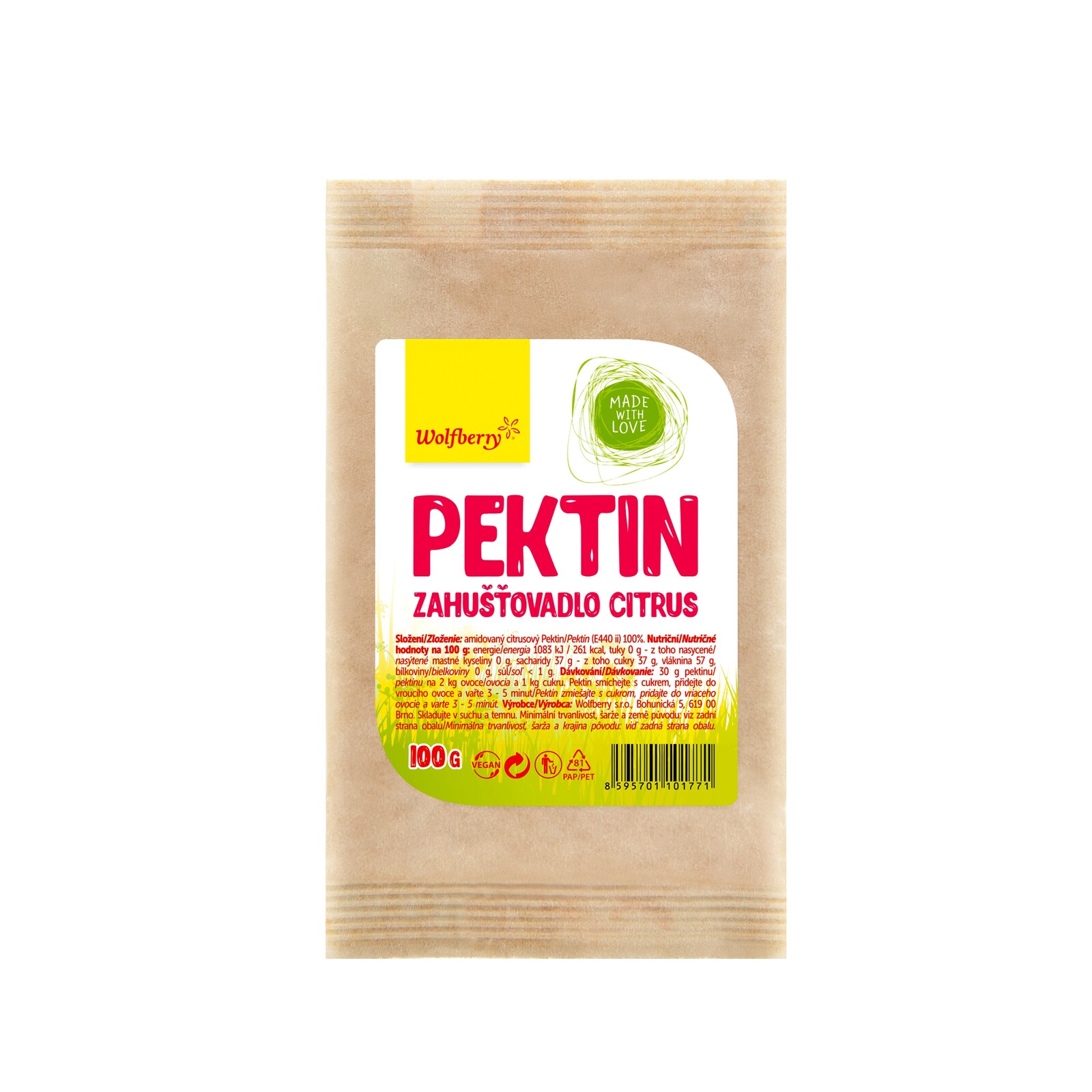 WOLFBERRY Pektin citrusový 100 g
