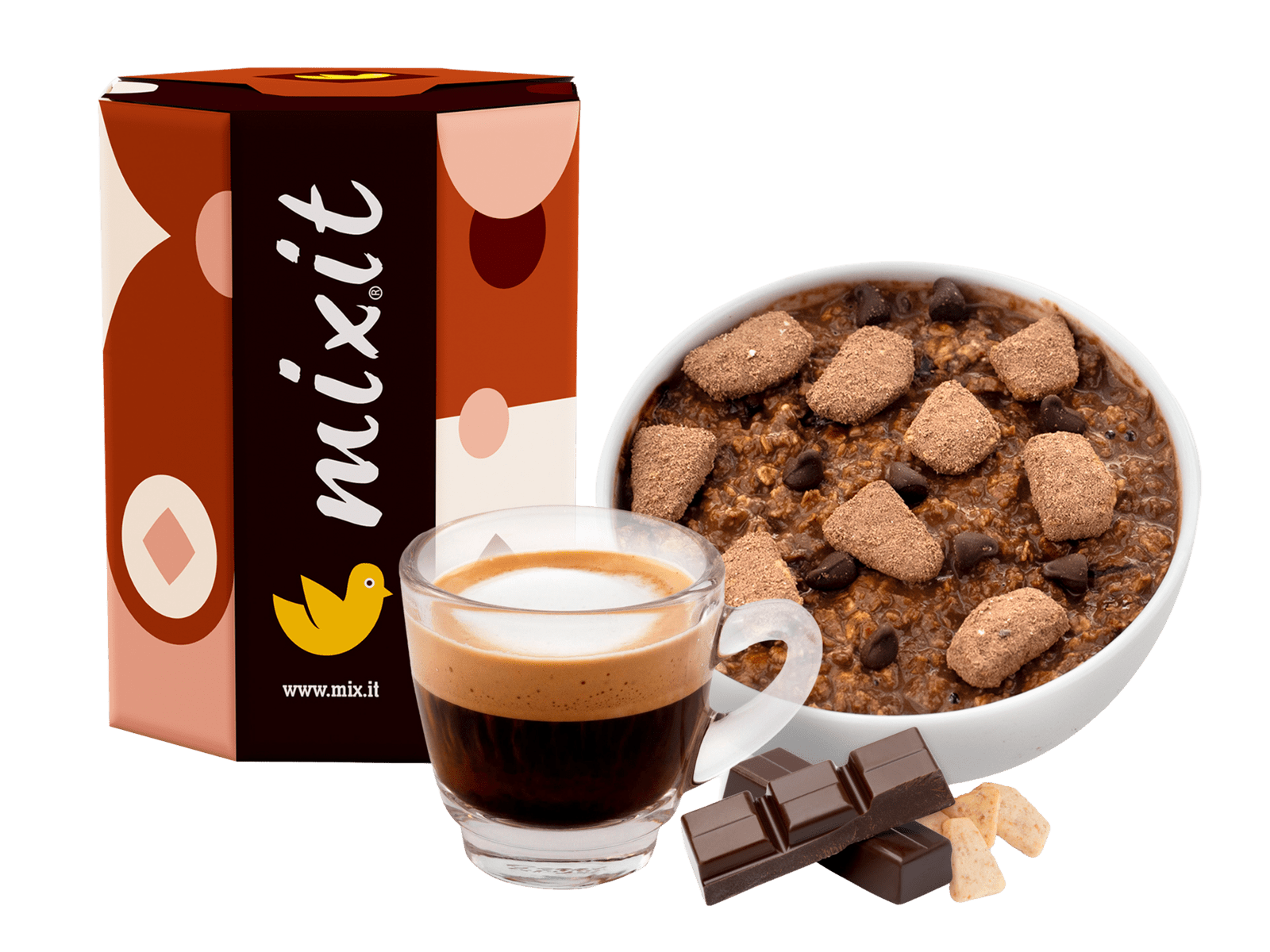 MIXIT Minutová ovesná kaše - Tiramisu 350 g