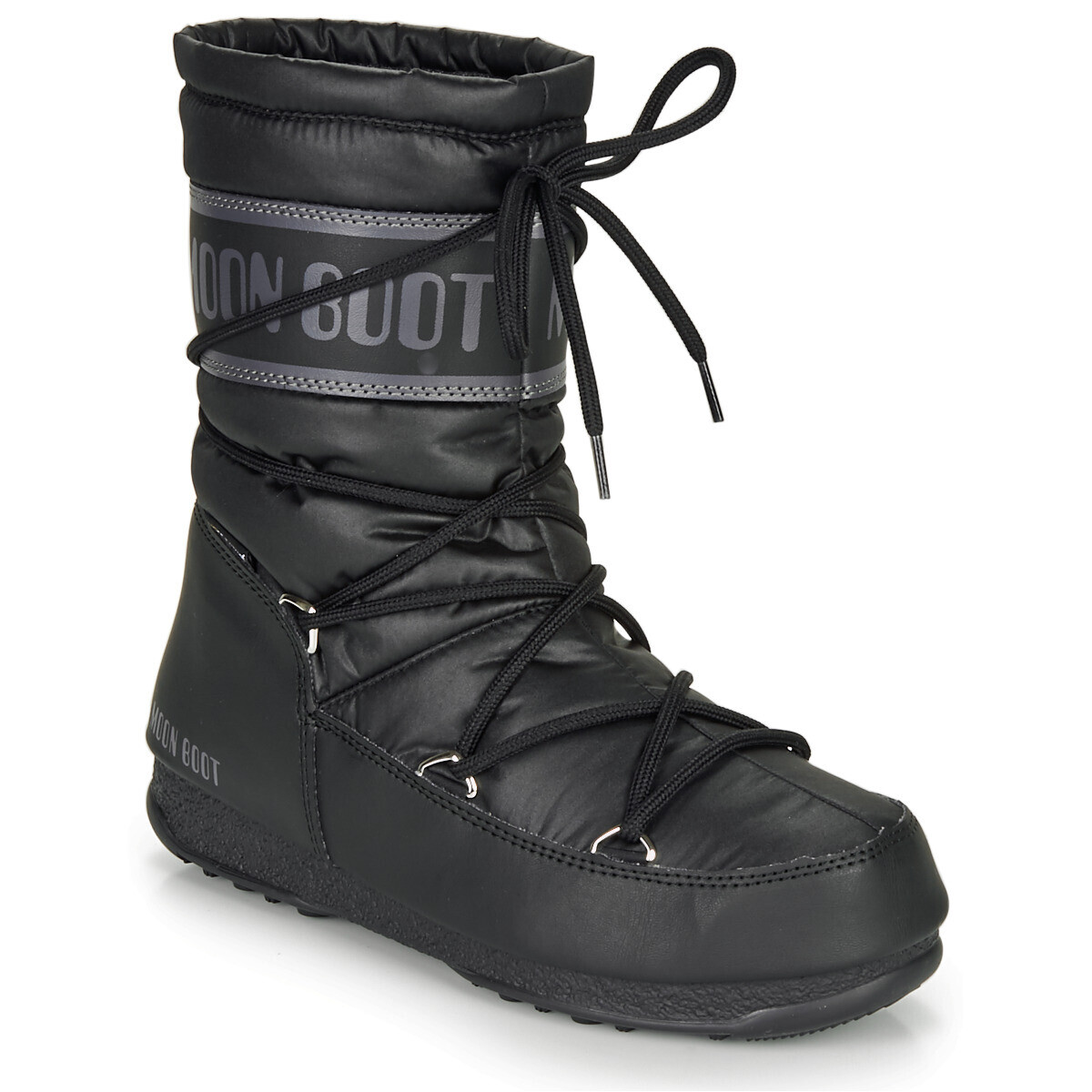Moon Boot  MOON BOOT MID NYLON WP  Černá