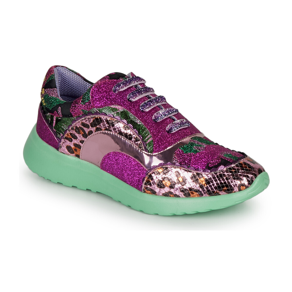 Irregular Choice  JIGSAW  Fialová