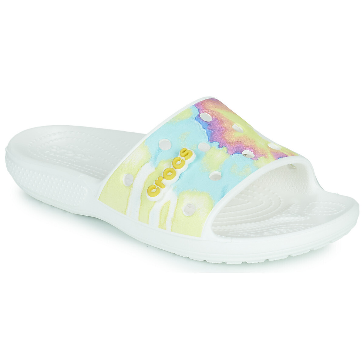 Crocs  CLASSIC TIEDYE SLD  Bílá