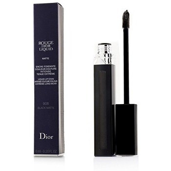 Christian Dior  Rtěnka Liquido 908 Black Mate 6ml  ruznobarevne
