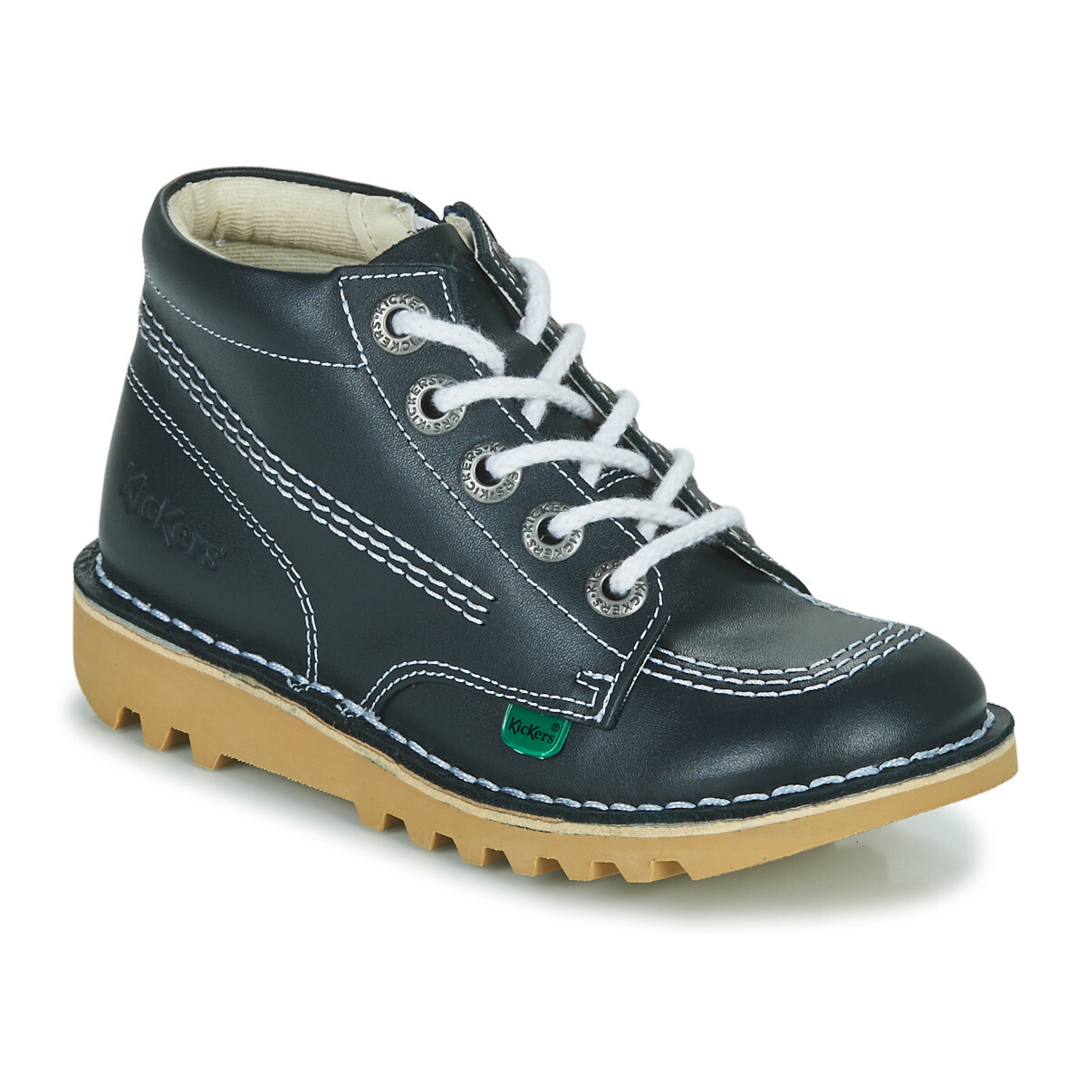 Kickers  KICK HI ZIP  Tmavě modrá