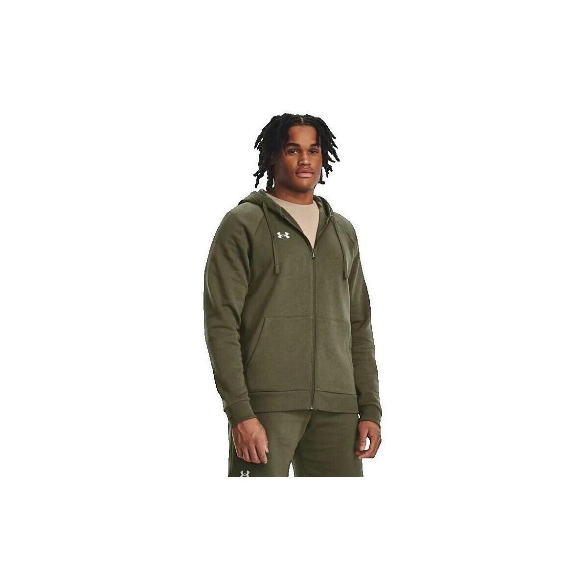 Under Armour  Sweat Polaire Ua Rival  Khaki