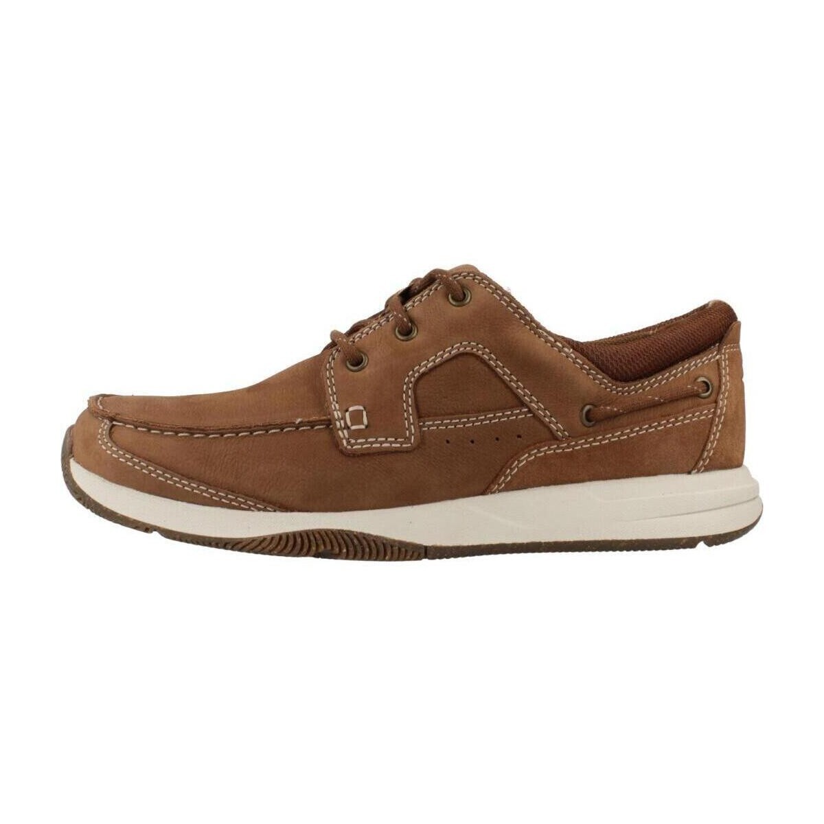 Clarks  Informales Hombre Modèle Sailview Lace  Hnědá