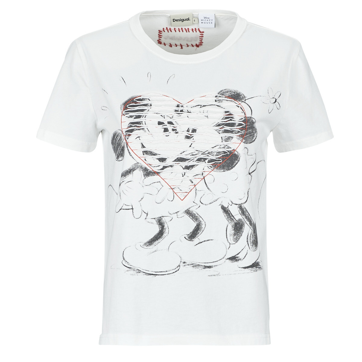 Desigual  CORE MICKEY  Bílá