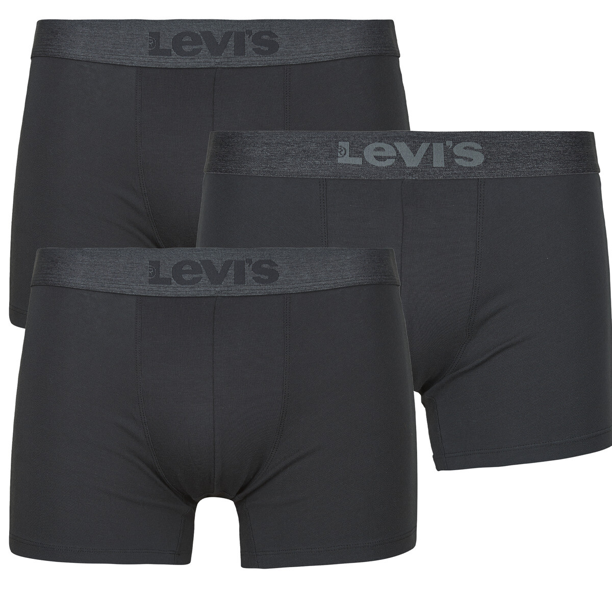 Levis  MEL WB BOXER pack de 3  Černá