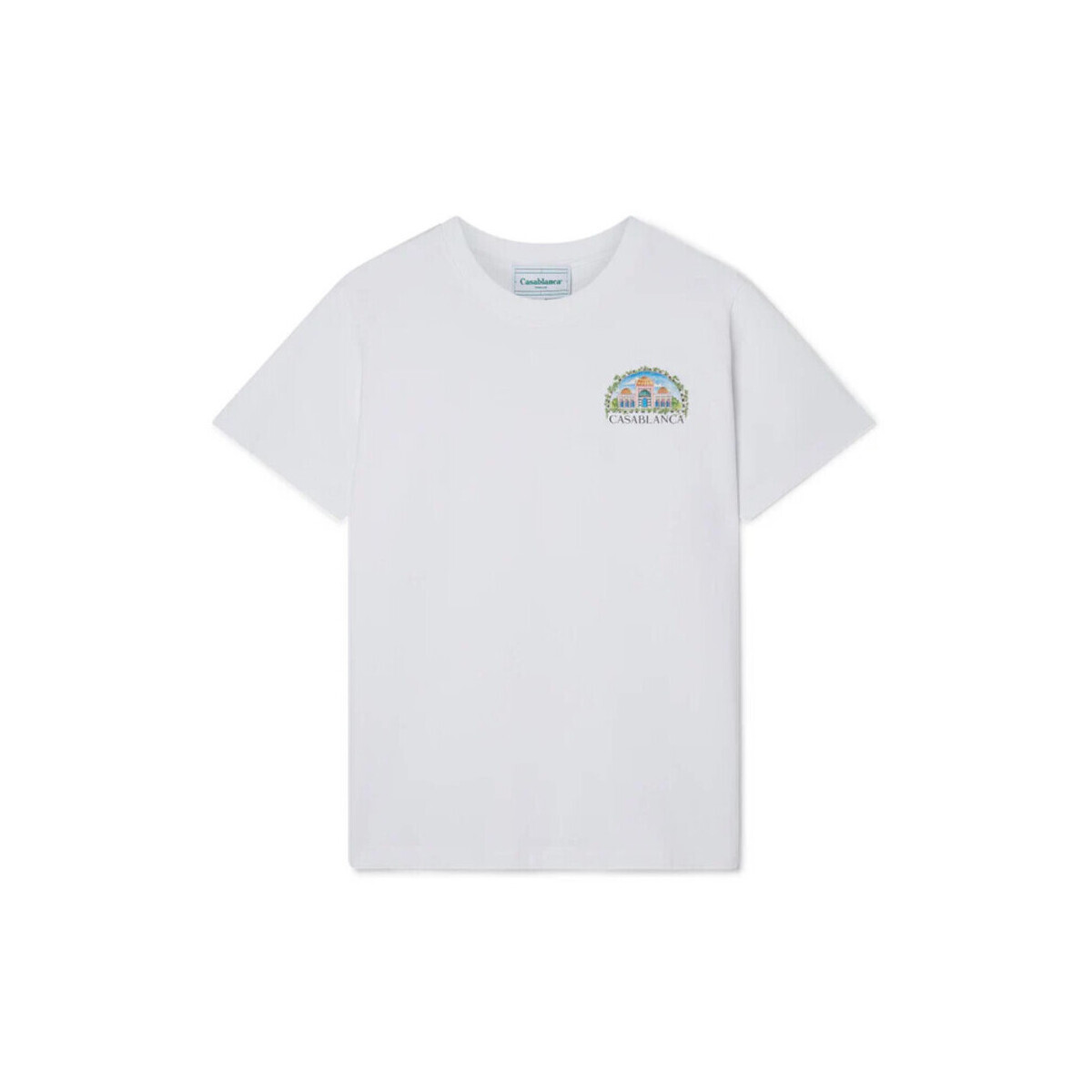 Casablanca  T-SHIRT VUE DE DAMAS WHITE  Bílá