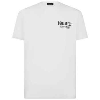 Dsquared  T-SHIRT S71GD1116 WHITE  Bílá