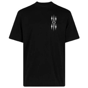 Amiri  ARGYLE TEE BLACK  Černá