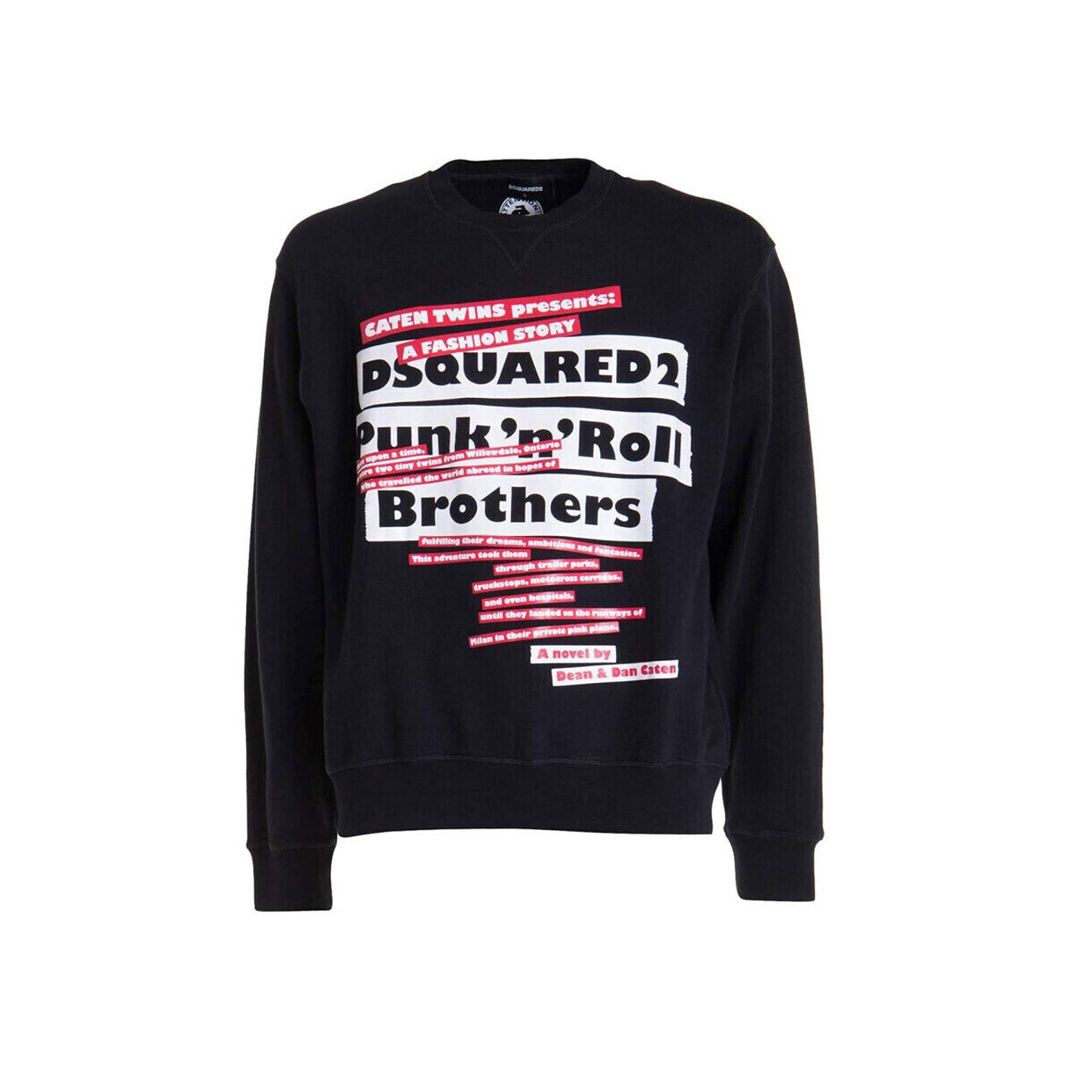 Dsquared  SWEAT S74GU0311 BLACK  Černá