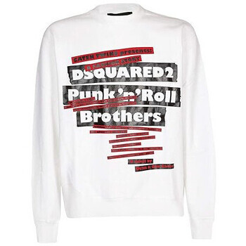 Dsquared  SWEAT S74GU0311 WHITE  Bílá