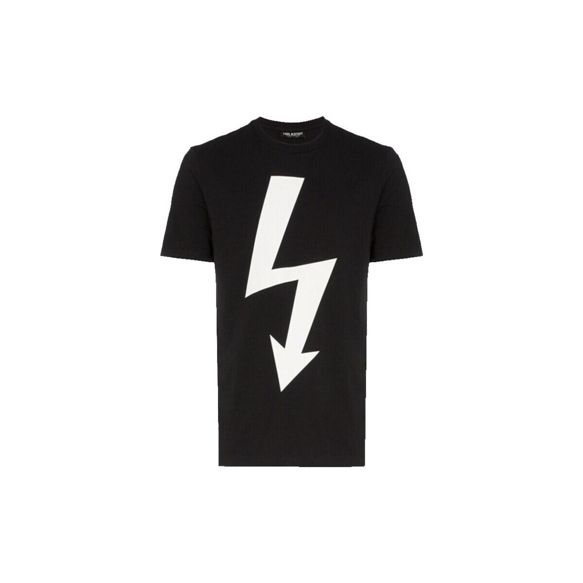 Neil Barrett  T-SHIRT PBJT477A BLACK  Černá