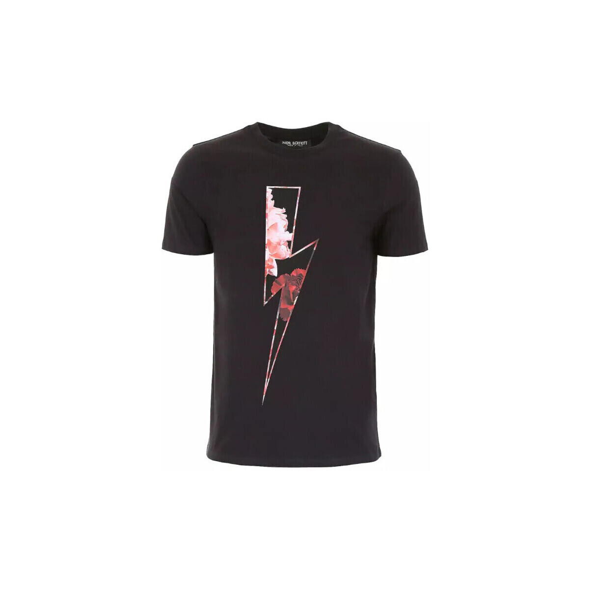 Neil Barrett  T-SHIRT BJT513A BLACK  Černá