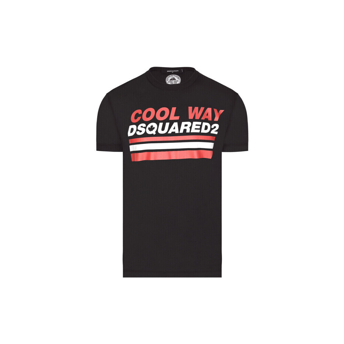 Dsquared  T-SHIRT S74GD0656 BLACK  Černá