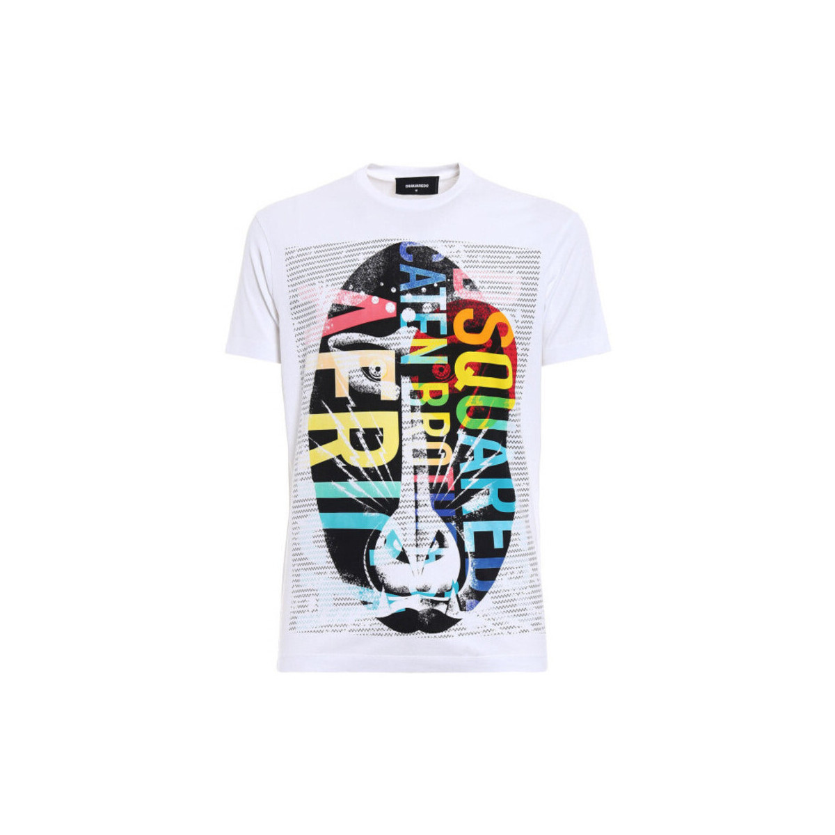Dsquared  T-SHIRT S71GD0619 WHITE  Bílá