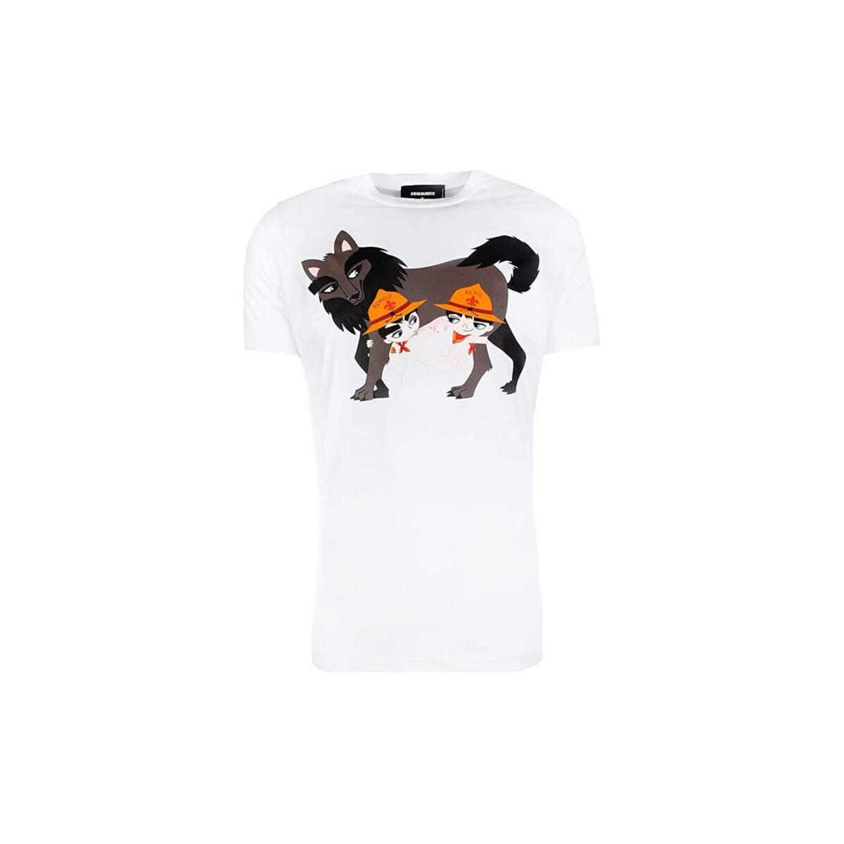 Dsquared  T-SHIRT S74GD0362 WHITE  Bílá