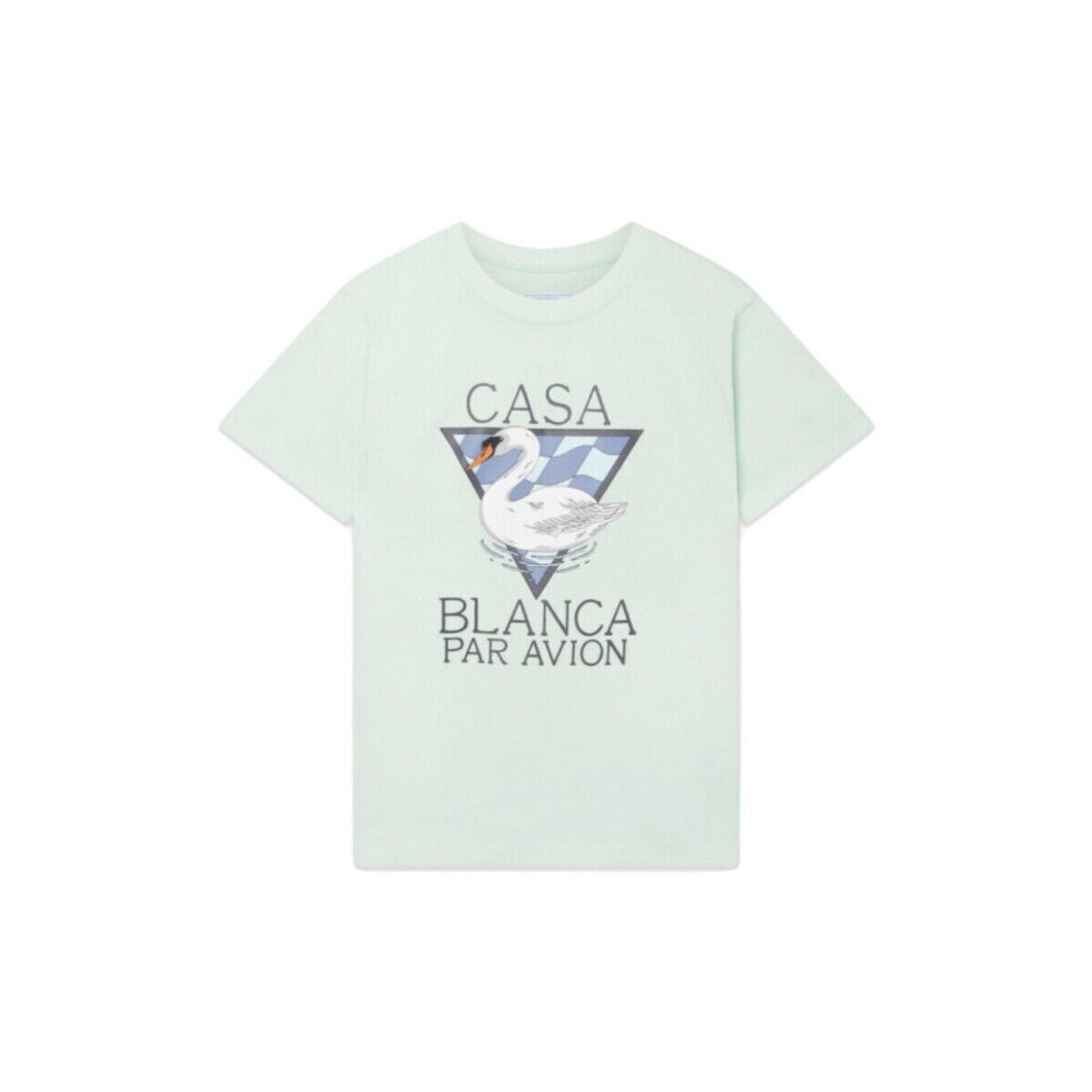 Casablanca  PAR AVION T-SHIRT GREEN  Zelená