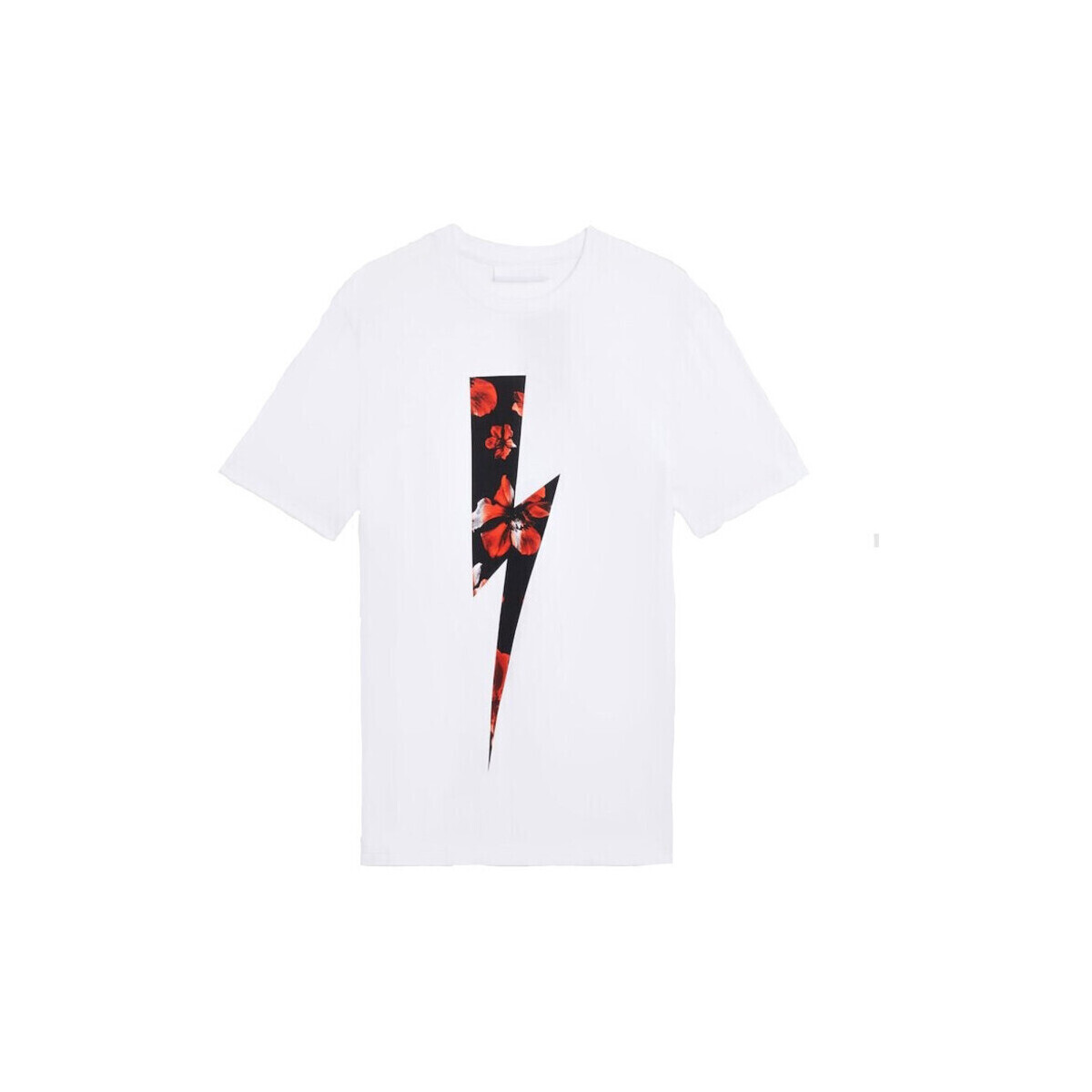 Neil Barrett  T-SHIRT BJT513A WHITE  Bílá