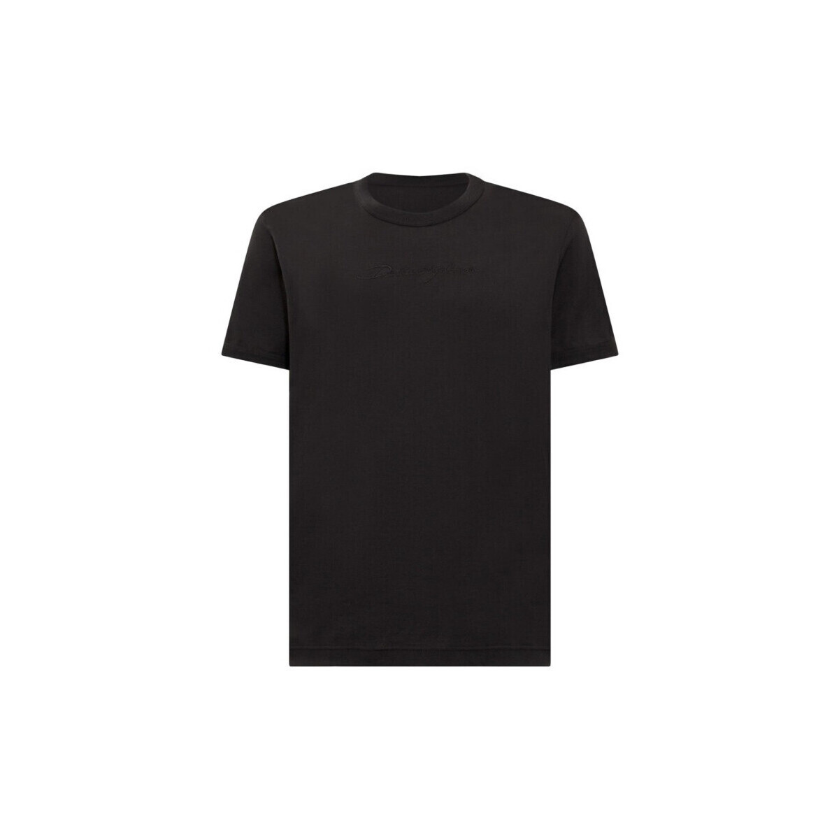 D&G  G8JX7Z G7WRN N0000 T-SHIRT  Černá