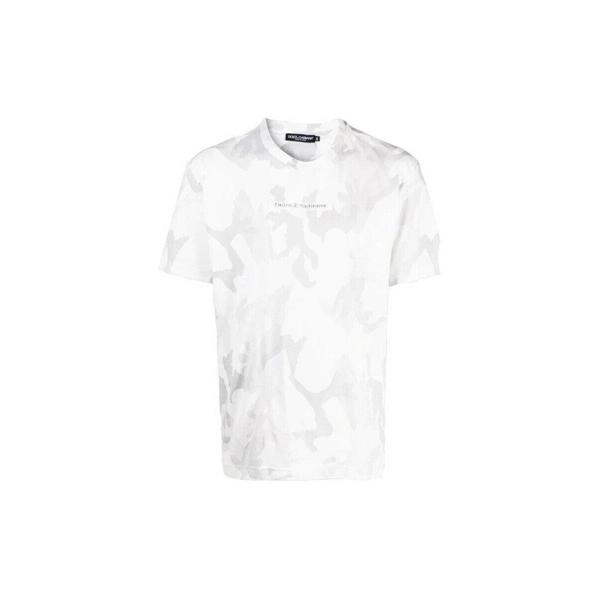 D&G  G8MN0Z G7YEC S9000 T-SHIRT WHITE  Bílá